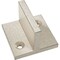 Ekena Millwork Premium Barn Door Floor T-Guide, White Bronze GB6001GWZ - alternate 1